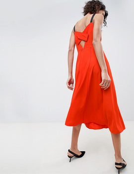 Indigo With Zip Dress