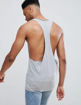 Longline Sleeveless T-shirt