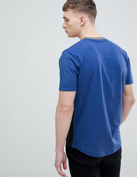 Panel Dip Dye And Raw Edge